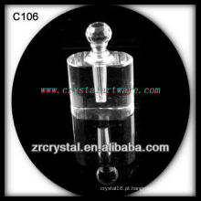 Garrafa De Perfume De Cristal Agradável C106